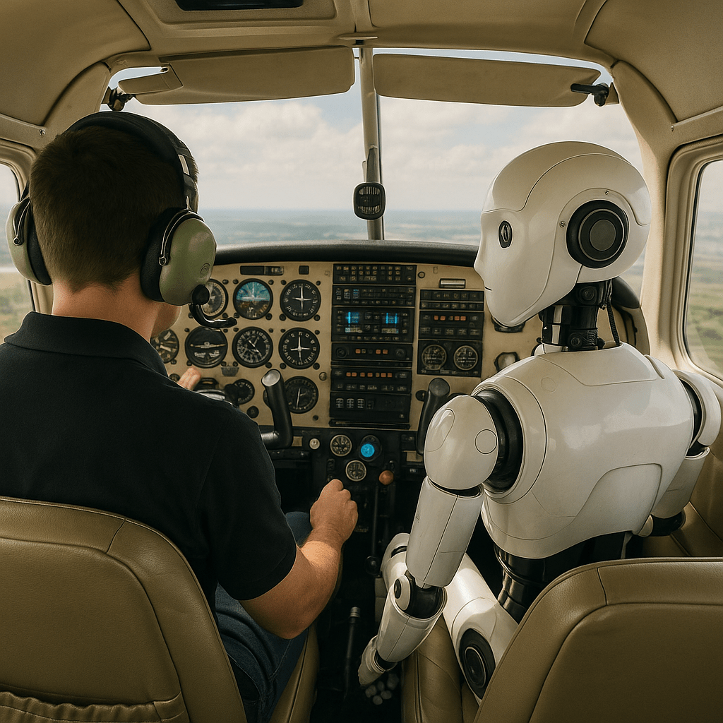 ChatGPT My Co-Pilot: Learning to See the Skies Through AI&nbsp;Eyes